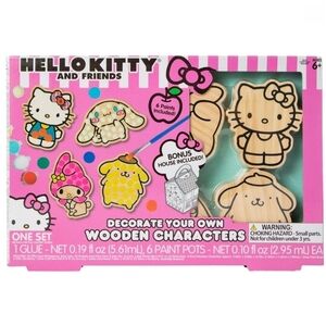 Sanrio Hello kitty & friends decorate your own wooden characters kit